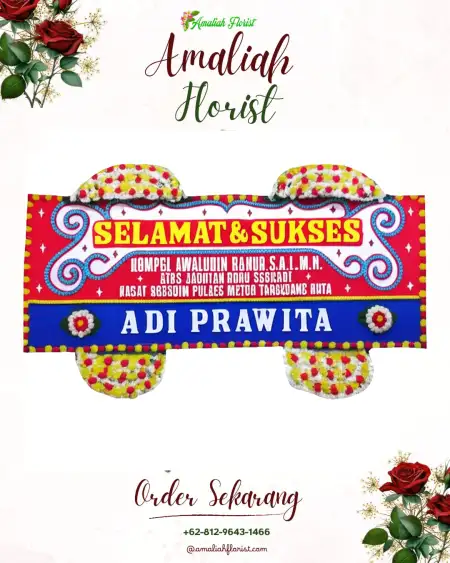Papan Bunga Ucapan Selamat Sukomarto